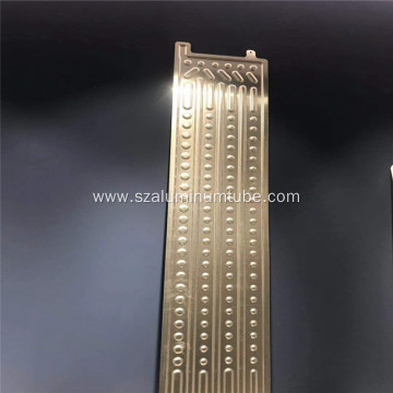 Aluminum vacuum brazing plate dimensions for vehicle cooling